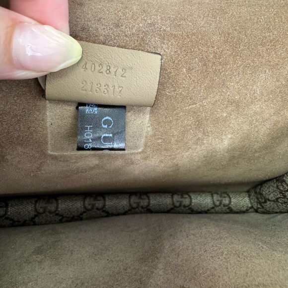 Gucci Dionysus Bumbag Waist Fanny Pack Bag EUC Entrupy Certified GG Monogram - Picture 15 of 16